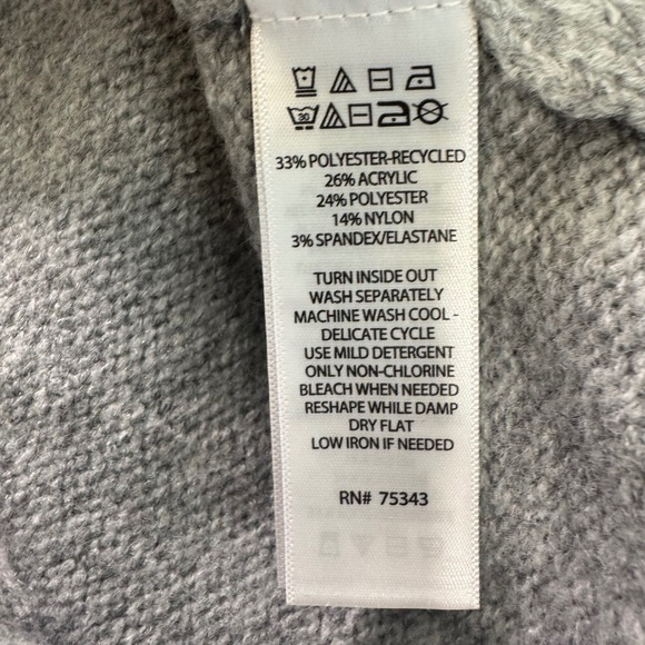 NWT Cupcakes and Cashmere Plus 1X Gray Pink Heart Sweater Coquette Soft Girlcore - Picture 5 of 9